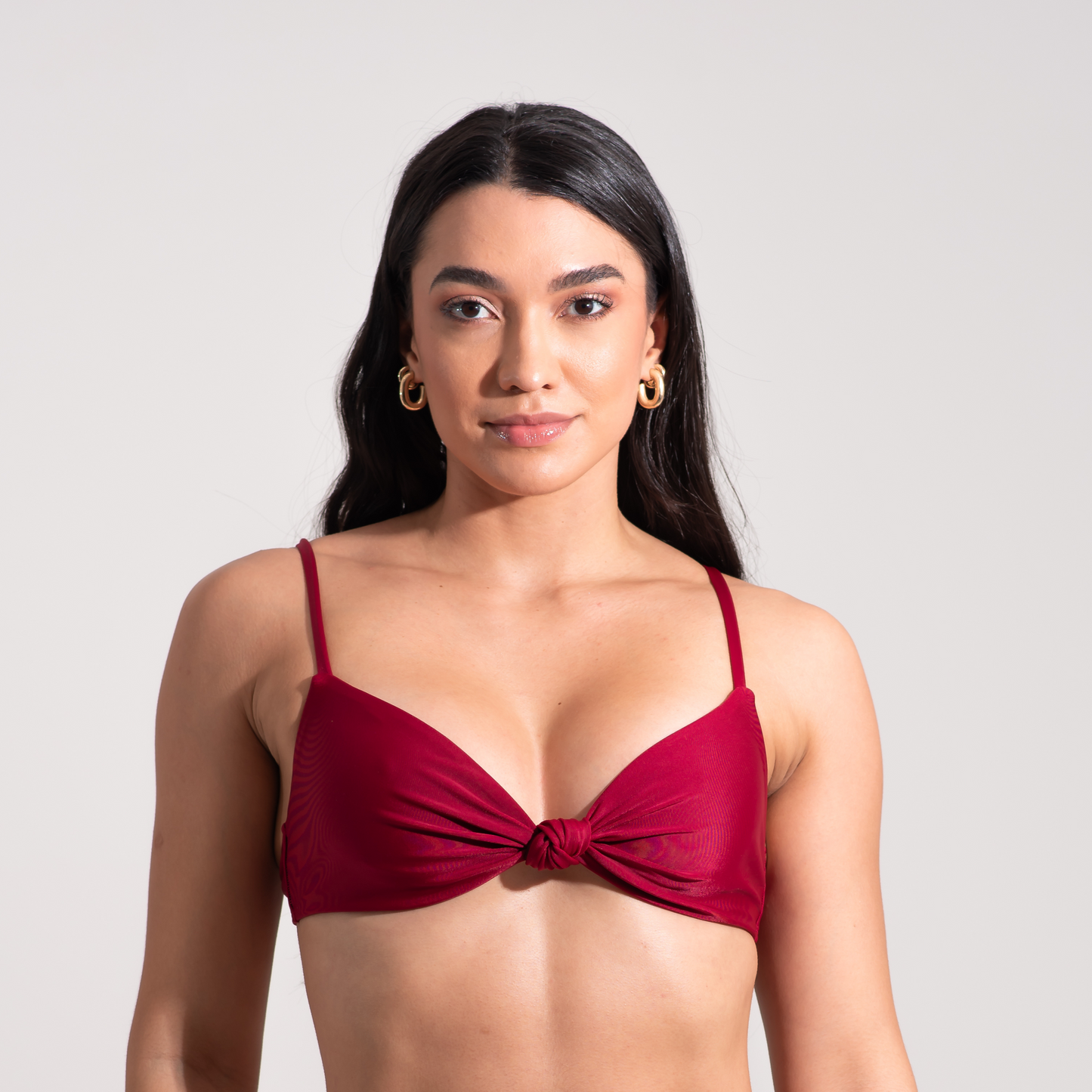 Knot Top - Wine Color