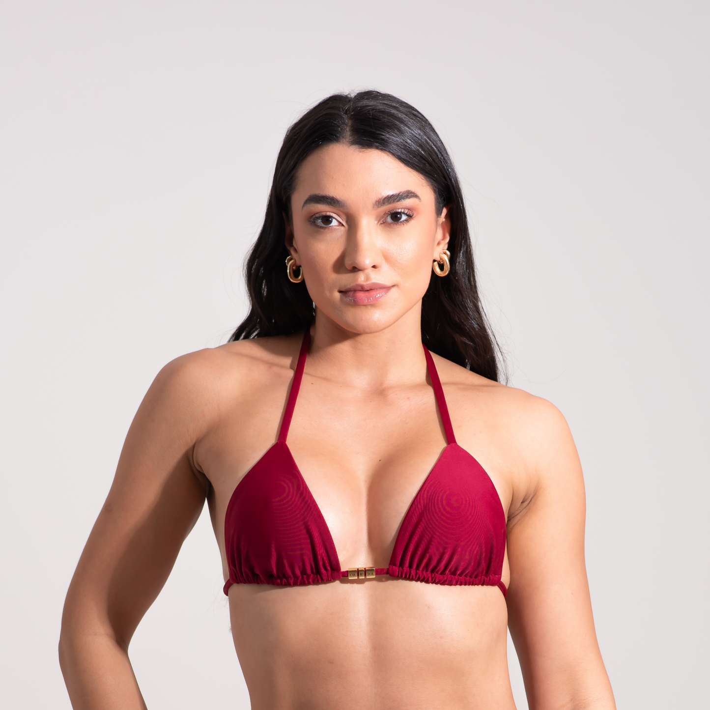 Triangle Top - Wine Color